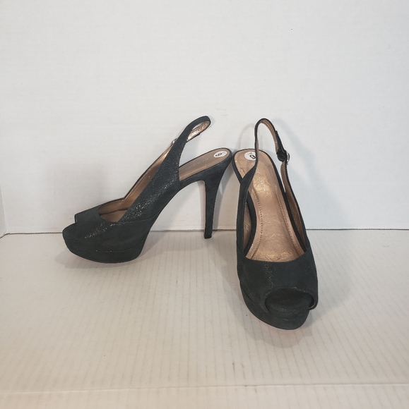 Women's BCBGeneration 5in. Peep Toe Heels - Picture 1 of 6